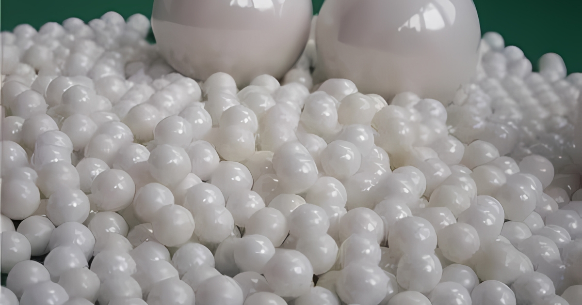 Zirconium beads for horizontal bead mill